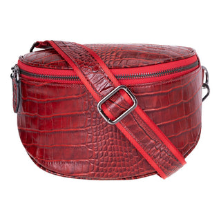 Marla Leather Crossbody Bag, Verdant - UnBranded