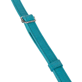 Marlow PU Leather Phone Strap & Wallet Set, Turquoise - BlackBrook Case