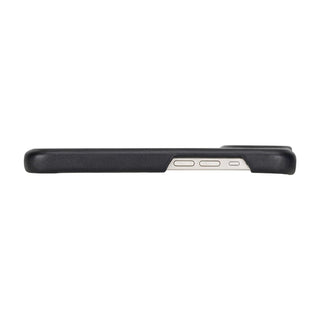 Mason Leather iPhone 14 Plus MagSafe Case, Soft Black - BlackBrook Case