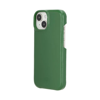Mason Full-Grain Leather MagSafe Case – iPhone 15 Plus, Soft Green - BlackBrook Case