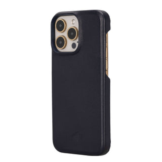 Mason Full-Grain Leather MagSafe Case – iPhone 15 Pro, Soft Blue - BlackBrook Case