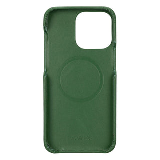 Mason Full-Grain Leather MagSafe Case – iPhone 15 Pro, Soft Green - BlackBrook Case