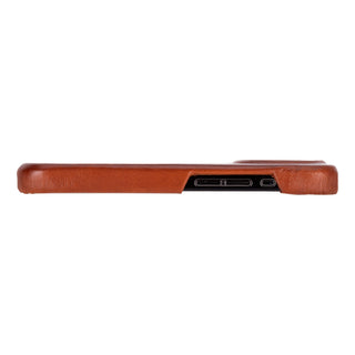 Mason Leather iPhone 16 Pro MagSafe Case, Burnished Tan - BlackBrook Case