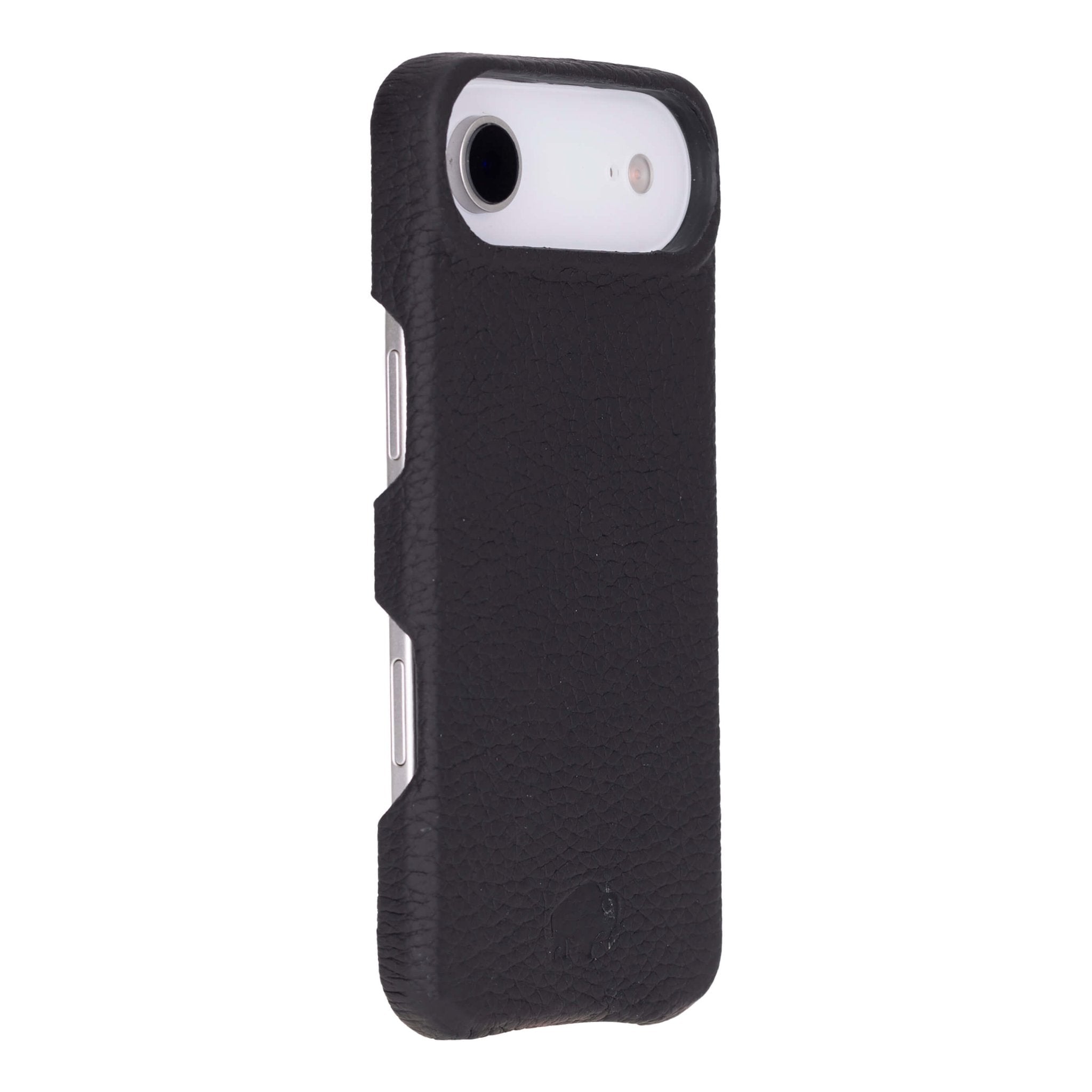 Mason Full-Grain Leather Snap-On Case for iPhone Air – Pebble