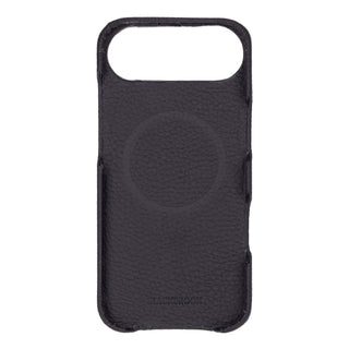 Mason Leather iPhone Air MagSafe Case, Pebble Black - BlackBrook Case