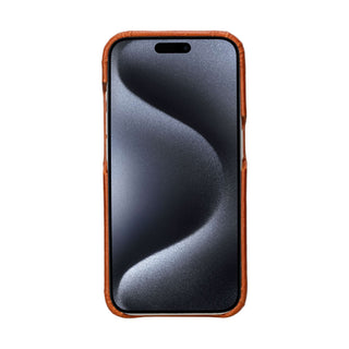 Mason iPhone 14 Pro Case, Burnished Tan - BlackBrook Case