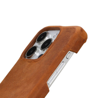 Mason iPhone 14 Pro Case, Golden Brown - BlackBrook Case