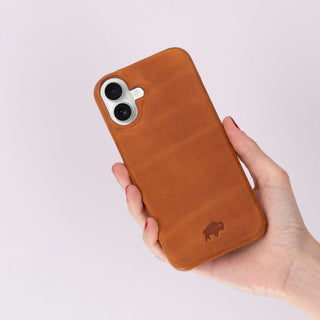 Mason iPhone 16 Plus Case, Golden Brown - BlackBrook Case