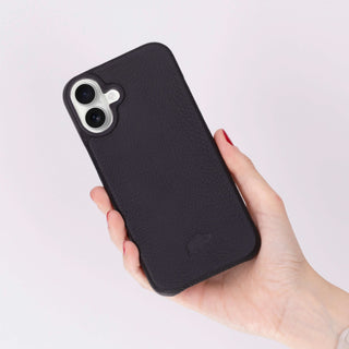 Mason iPhone 16 Plus Case, Pebble Black - BlackBrook Case