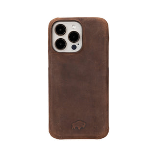 Mason iPhone 16 Pro Max Case, Distressed Coffee - BlackBrook Case