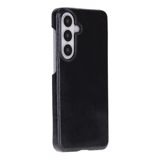 Mason Leather Samsung S26 Plus Case, Rustic Black - BlackBrook Case