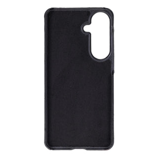 Mason Leather Samsung S26 Plus Case, Rustic Black - BlackBrook Case