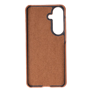 Mason Leather Samsung S26 Plus Case, Rustic Tan - BlackBrook Case