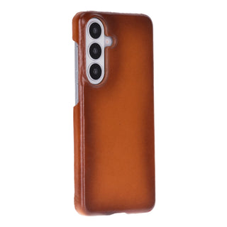 Mason Leather Samsung S26 Plus Case, Rustic Tan - BlackBrook Case