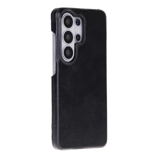 Mason Snap On Case Samsung Galaxy S26 Ultra Rustic Black leather rugged phone case with refined protection and secure grip