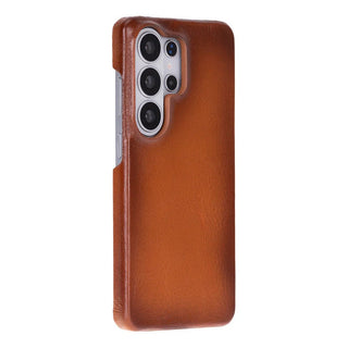 Mason Leather Samsung S26 Ultra Case, Rustic Tan - BlackBrook Case