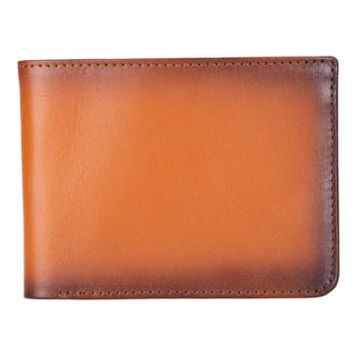 Merlin Bi - Fold Wallet, Burnished Tan - BlackBrook Case