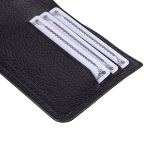 Merlin Bi - Fold Wallet, Pebble Black - BlackBrook Case