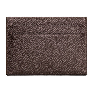 Milano Men’s Slim Leather Card Holder – Mapi Edition, Brown - Mapi