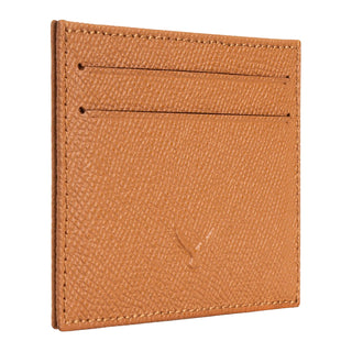Milano Men’s Slim Leather Card Holder – Mapi Edition, Camel - Mapi