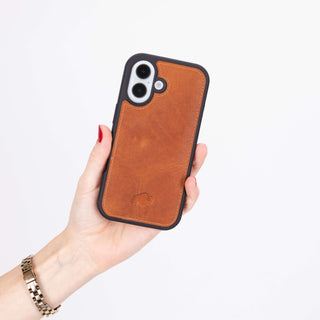 Modern York iPhone 16 Case, Golden Brown - BlackBrook Case