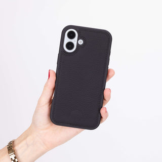 Modern York iPhone 16 Plus Case, Pebble Black - BlackBrook Case