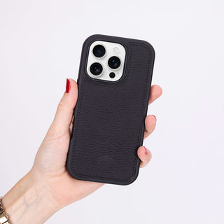 Modern York iPhone 16 Pro Max Case, Pebble Black - BlackBrook Case