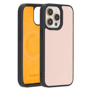 Modern York MagSafe Leather Case – iPhone 15 Pro Max, Pink - BlackBrook Case