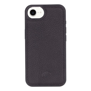 Modern York MagSafe Leather Case – iPhone 17e, Pebble Black - BlackBrook Case