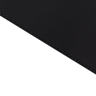 Natural Leather Desk Mat (37cm x 80 cm), Rustic Black - BlackBrook Case