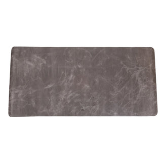 Natural Leather Desk Mat (48cm x 91 cm), Rustic Tan - BlackBrook Case