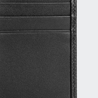 Ravenna Unisex Booktype Leather Card Holder – Mapi Edition, Black - Mapi