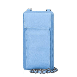 Riviera Crossbody Phone Case and Wallet, Royal Blue - UnBranded