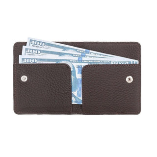 Robin Leather Wallet, Rustic Tan - BlackBrook Case
