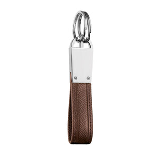 Roma Unisex Leather Key Holder – Mapi Edition, Brown - Mapi