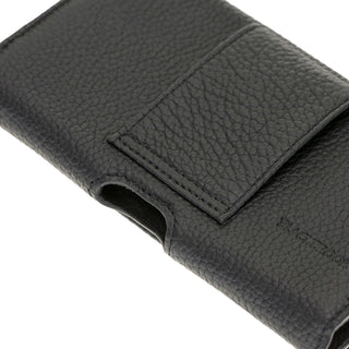 Rook Belt Clip Holster, 6.1" Phones, Pebble Black - BlackBrook Case