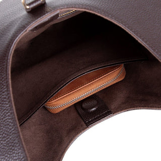 Rosa Leather Women's Bag, Brown - BlackBrook Case