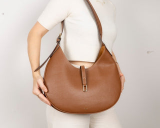 Rosa Leather Women's Bag, Tan - BlackBrook Case