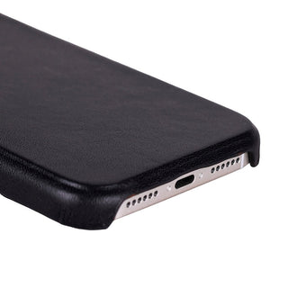Rowen SlimShield Leather Case – iPhone 17 Pro Max, Rustic Black - UnBranded