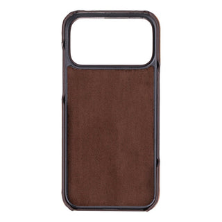 Rowen SlimShield Leather Case – iPhone 17 Pro Max, Saddle Brown - UnBranded
