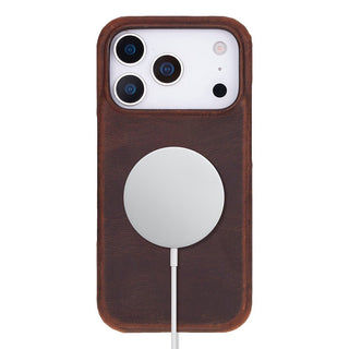 Rowen SlimShield Leather Case – iPhone 17 Pro Max, Saddle Brown - UnBranded