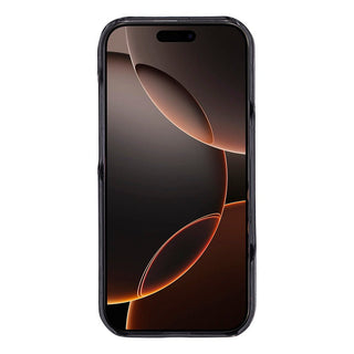Rowen SlimShield Leather Case – iPhone 17 Pro, Rustic Black - UnBranded