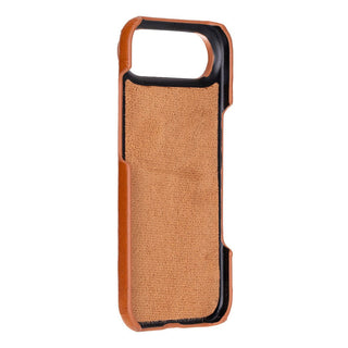 Rowen SlimShield Leather Case – iPhone Air, Rustic Tan - UnBranded