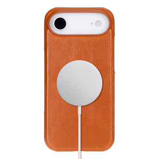Rowen SlimShield Leather Case – iPhone Air, Rustic Tan - UnBranded