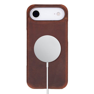 Rowen SlimShield Leather Case – iPhone Air, Saddle Brown - UnBranded
