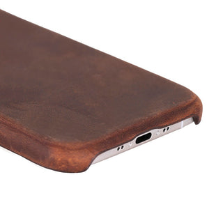 Rowen SlimShield Leather Case – iPhone Air, Saddle Brown - UnBranded