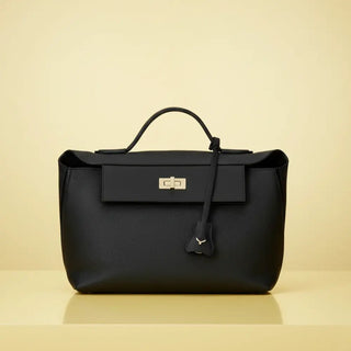 Ruby Leather Women's Bag, Black - BlackBrook Case