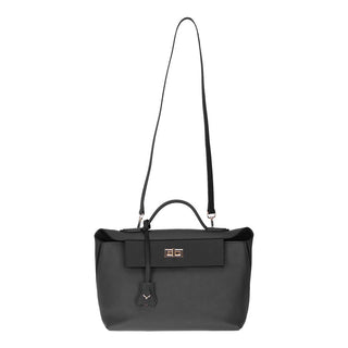 Ruby Leather Women's Bag, Black - BlackBrook Case
