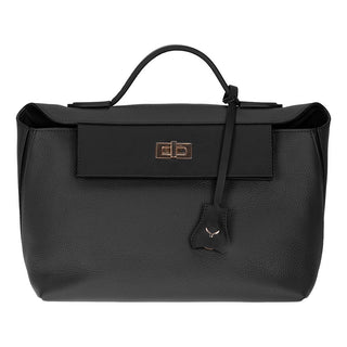 Ruby Leather Women's Bag, Black - BlackBrook Case