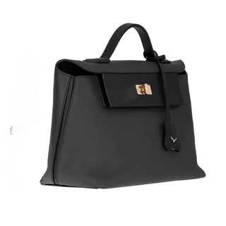 Ruby Leather Women's Bag, Black - BlackBrook Case